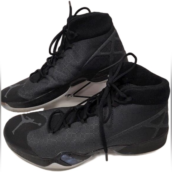 Jordan Other - Jordan Men's 30 Black Cat Black Size 12 Shoes